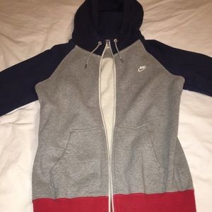 Nike jacket with hoodie